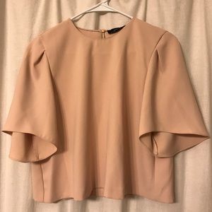 Zara cream Blouse NWOT！